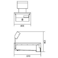 Conservador de Fritos Elemento Modular - ECFE-40 - Imagen 2