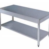 Mesa de Trabajo en Acero Inoxidable Desmontable - Línea Complet - TA612DS Central