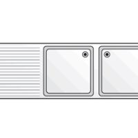 Fregadero Industrial Gama 700 - FI-217/21-I - Imagen 2
