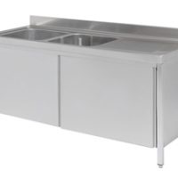 Fregadero Soldado con Puertas Gama 600 y 700 - FCP-186/21-D