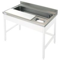Fregadero con Mesa para la preparación de Verduras, Carnes y Pescado (encimera) - MPV-147