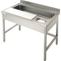 Fregadero con Mesa para la preparación de Verduras, Carnes y Pescado (mesa) - MPVM-147