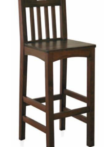 Taburete en Madera - Alto Pintado Ref. 502