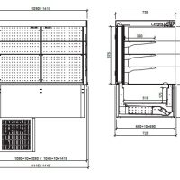 Vitrina Cúbica Refrigerada - VCRA-CV-CT-311 - Imagen 2